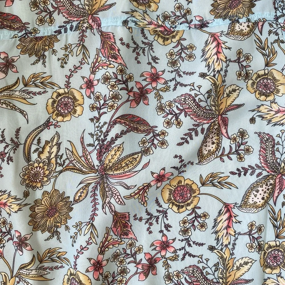 La Bellum Hillary Scott Floral Zip Up Vintage Jacket - Picture 5 of 7